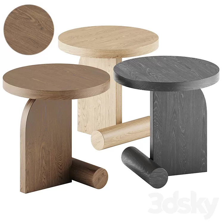 Bla Station LIV Side Table 3D Model Free Download