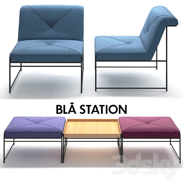 Bla station Unit 3D Model Bla station Unit 3D Model