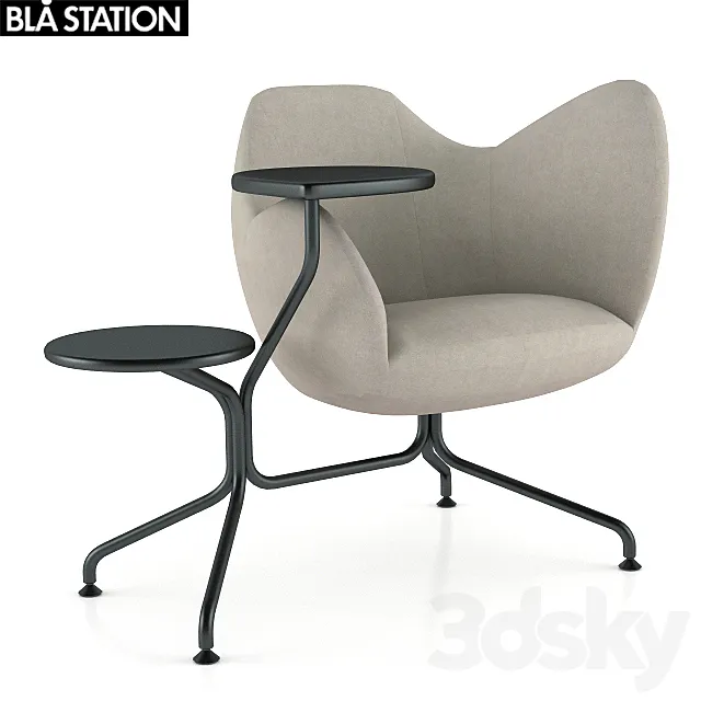 Bla Station Wilmer Multi-functional Easy-chair 3D Model