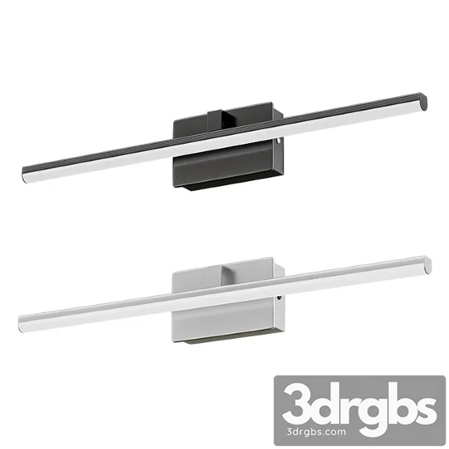Black And White Linear Vanity Light 3 3D Model Download Black And White Linear Vanity Light 3 3D Model Download