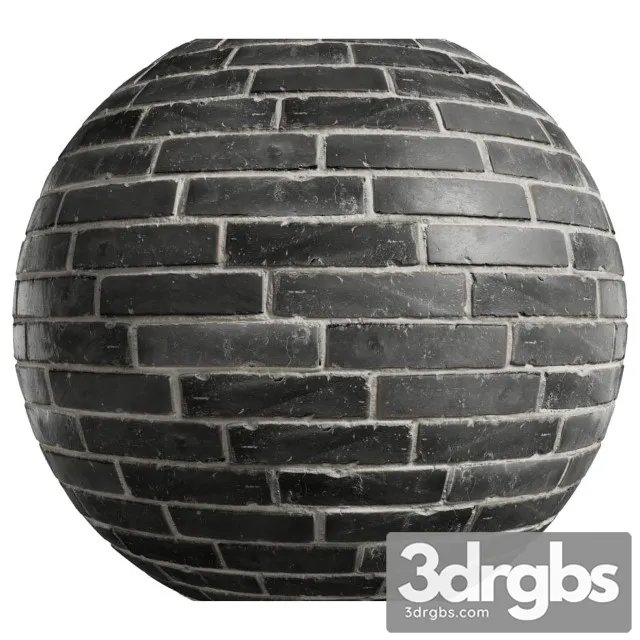 Black Bricks 058 4K 3D Model Download