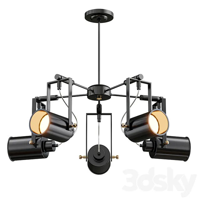 Black finish 3D Model Black finish 3D Model