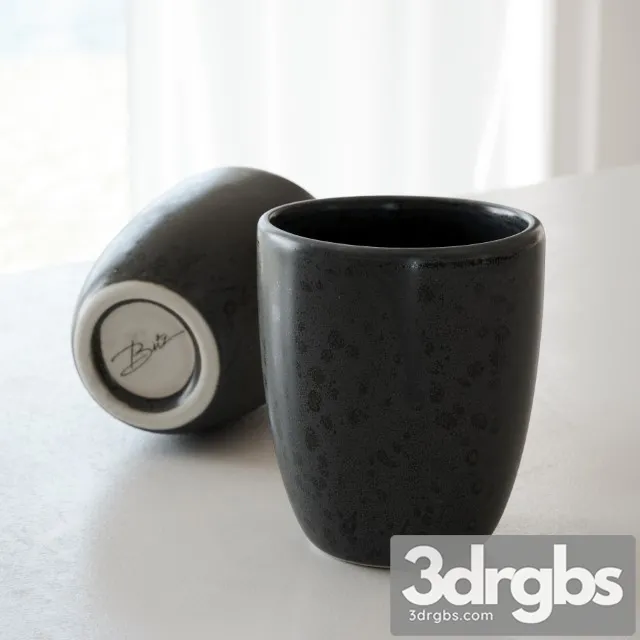 Black Mug 01 3D Model Download