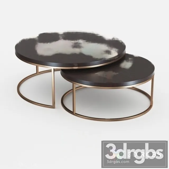 Black Ombre Glass Nesting Tables 3D Model Download Black Ombre Glass Nesting Tables 3D Model Download