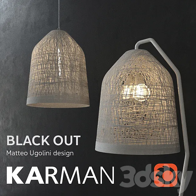BLACK OUT by KARMAN 3D Model BLACK OUT by KARMAN 3D Model