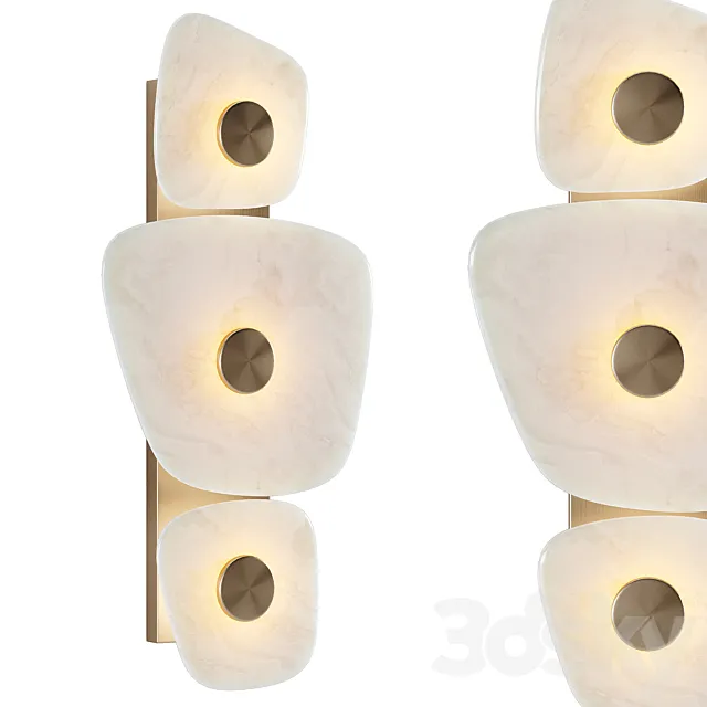 Black Rooster Decor – Tempest Sconce 3D Model Black Rooster Decor – Tempest Sconce 3D Model