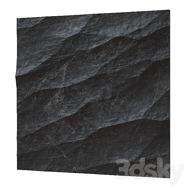 Black stone. 3D Model Black stone. 3D Model