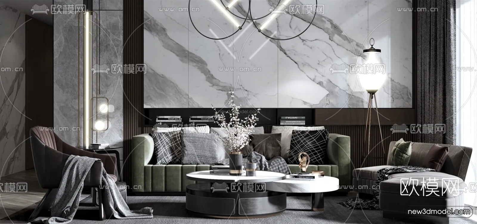 Black – White – Gray Colors Interior 3D Blocks – Living Room 3D Scene – 074 – VRAY Black – White – Gray Colors Interior 3D Blocks – Living Room 3D Scene – 074 – VRAY