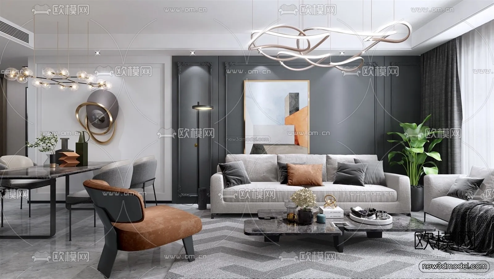 Black – White – Gray Colors Interior 3D Blocks – Living Room 3D Scene – 083 – VRAY Black – White – Gray Colors Interior 3D Blocks – Living Room 3D Scene – 083 – VRAY