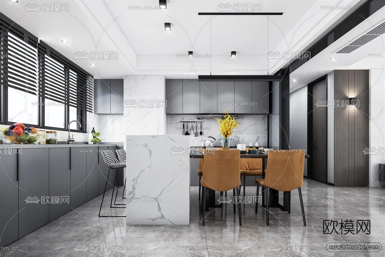 Black – White – Gray Colors Interior 3D Blocks – Living Room 3D Scene – 093 – VRAY Black – White – Gray Colors Interior 3D Blocks – Living Room 3D Scene – 093 – VRAY