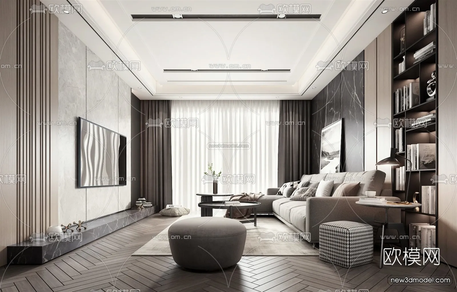 Black – White – Gray Colors Interior 3D Blocks – Living Room 3D Scene – 100 – VRAY Black – White – Gray Colors Interior 3D Blocks – Living Room 3D Scene – 100 – VRAY