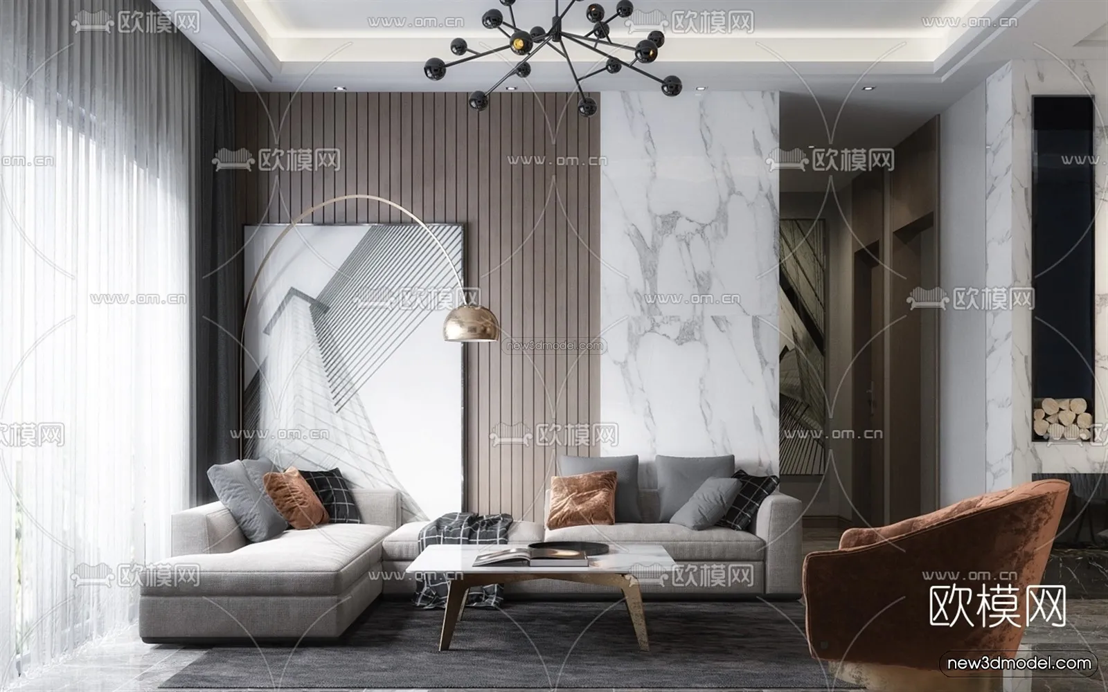 Black – White – Gray Colors Interior 3D Blocks – Living Room 3D Scene – 107 – VRAY Black – White – Gray Colors Interior 3D Blocks – Living Room 3D Scene – 107 – VRAY