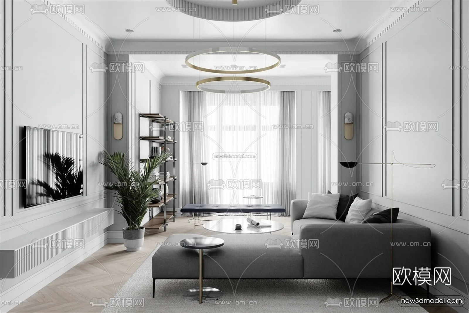 Black – White – Gray Colors Interior 3D Blocks – Living Room 3D Scene – 110 – VRAY Black – White – Gray Colors Interior 3D Blocks – Living Room 3D Scene – 110 – VRAY