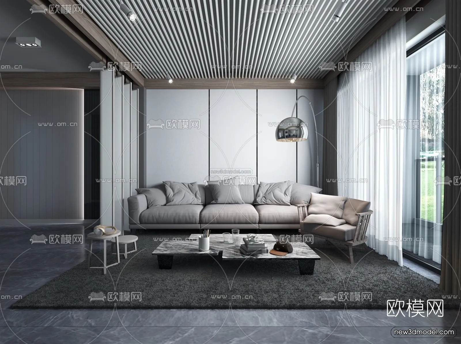Black – White – Gray Colors Interior 3D Blocks – Living Room 3D Scene – 116 – VRAY Black – White – Gray Colors Interior 3D Blocks – Living Room 3D Scene – 116 – VRAY
