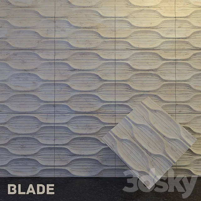 Blade panel 3DModel