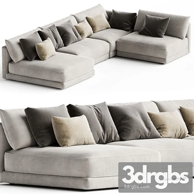 Blanche katarina corner couch sofa n1 2 3D Model Download Blanche katarina corner couch sofa n1 2 3D Model Download