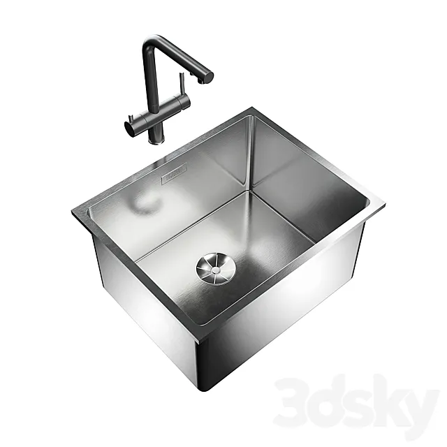 Blanco Andano and Blanco Fontas 3D Model Blanco Andano and Blanco Fontas 3D Model