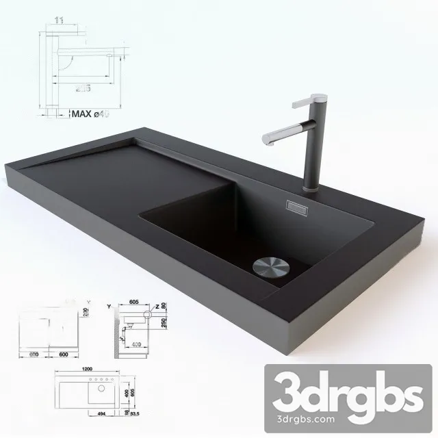 Blanco Modex M60 Linee S 3D Model Download