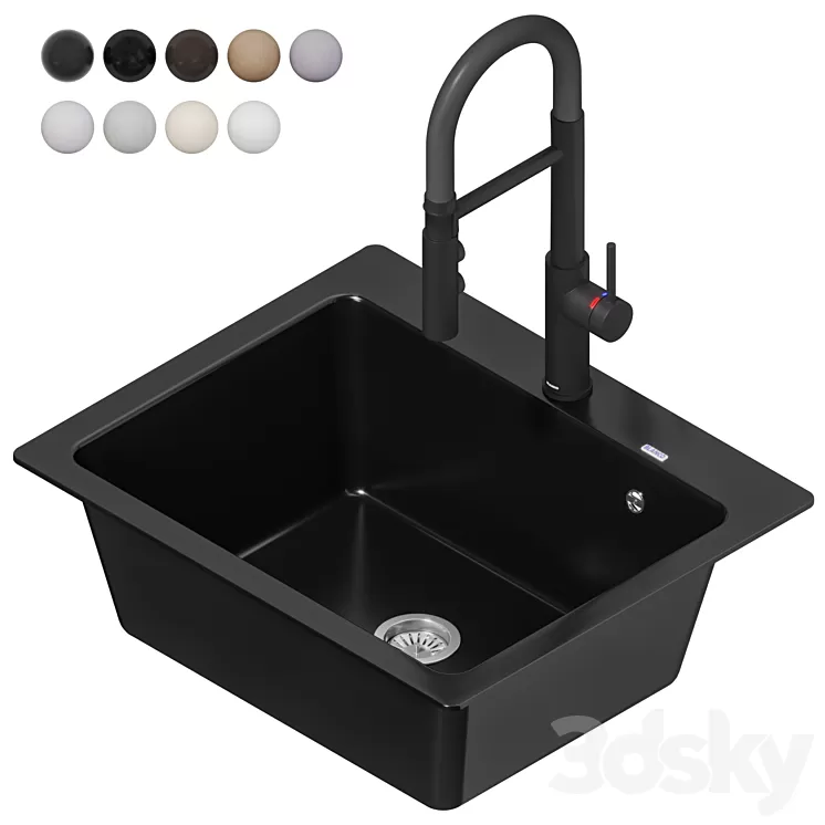 Blanco Naya 6 and Catris-S Flexo 3D Model Blanco Naya 6 and Catris-S Flexo 3D Model