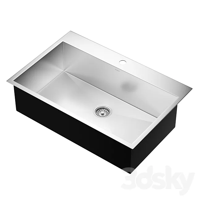 Blanco Quatrus R15 Super Single Dual Mount 3D Model Blanco Quatrus R15 Super Single Dual Mount 3D Model