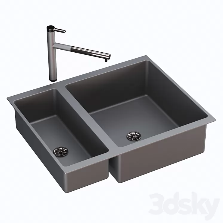 BLANCO SUBLINE 3D Model BLANCO SUBLINE 3D Model