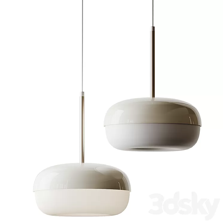 BLÅSVERK Beige Pendant Lamp 3D Model Free Download