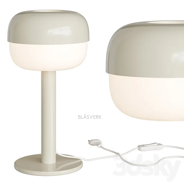 BLÅSVERK IKEA Table lamp 3D Model BLÅSVERK IKEA Table lamp 3D Model