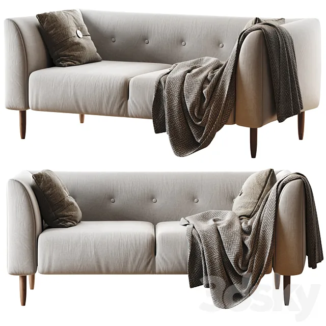 BLAZE 3 Seater Sofa 3DModel