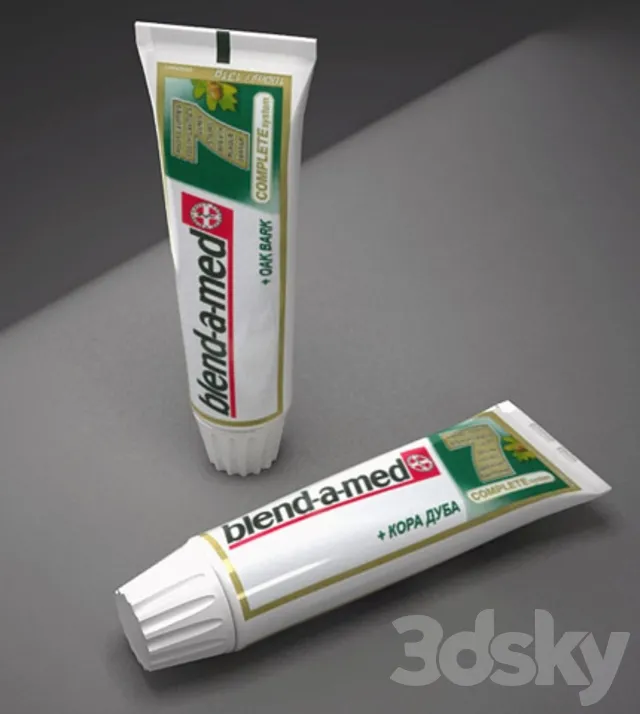 blend-a-med 3D Model blend-a-med 3D Model