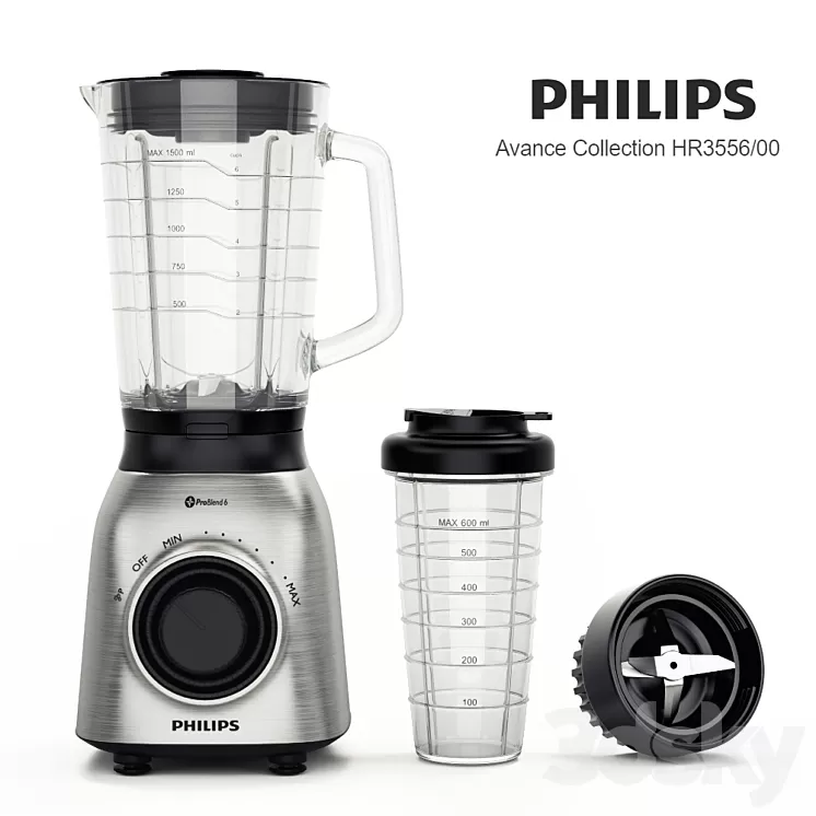 Blender PHILIPS Avance Collection HR3556 / 00 3D Model