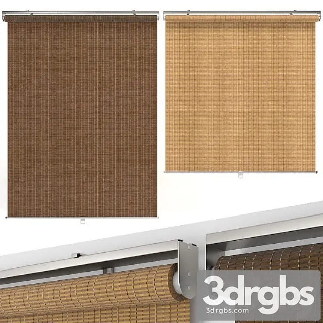 Blind bevel curtains 3D Model Download