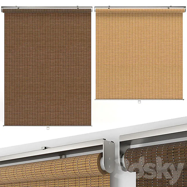 blind bevel curtains 3D Model blind bevel curtains 3D Model