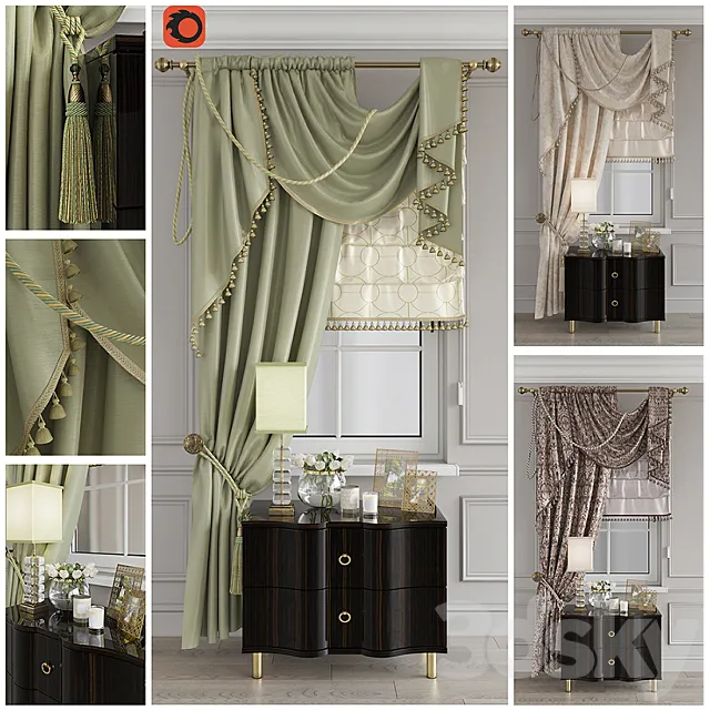 Blind classic 1 (Corona) 3DModel Blind classic 1 (Corona) 3DModel