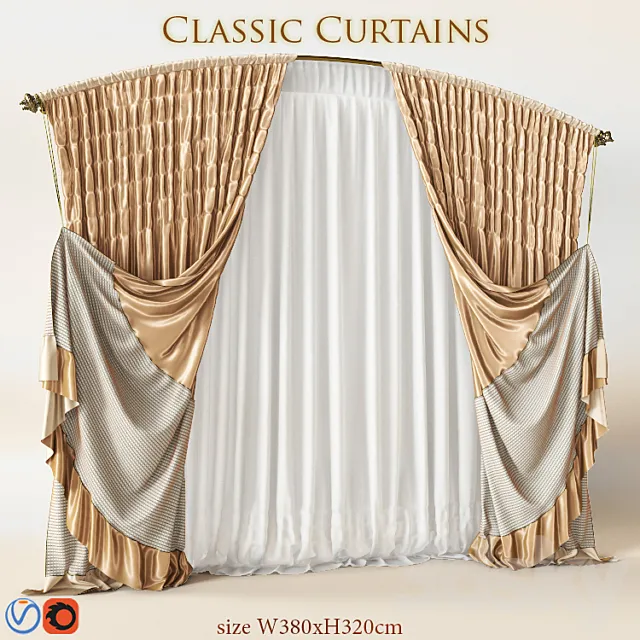 Blind classic 3D Model