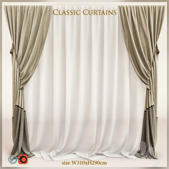 Blind classic 3DModel