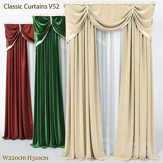 Blind classic V52 3D Model Blind classic V52 3D Model