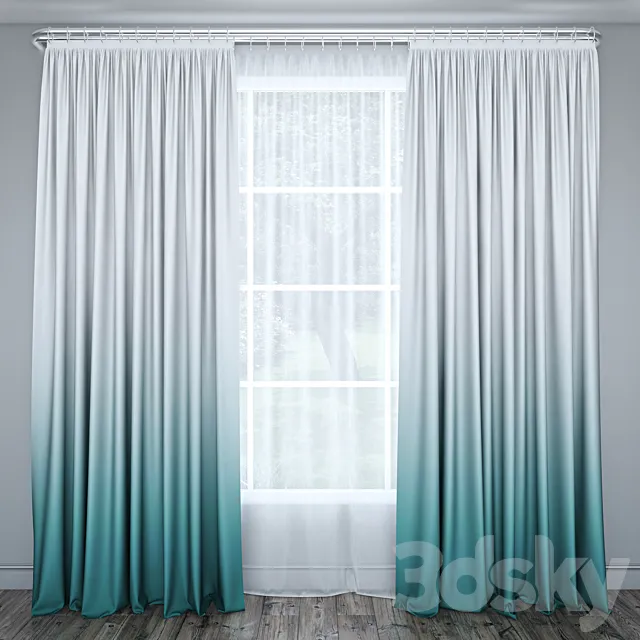 Blind gradient 3D Model