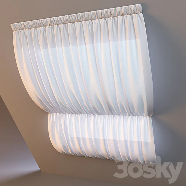 Blind to the attic 3DModel Blind to the attic 3DModel