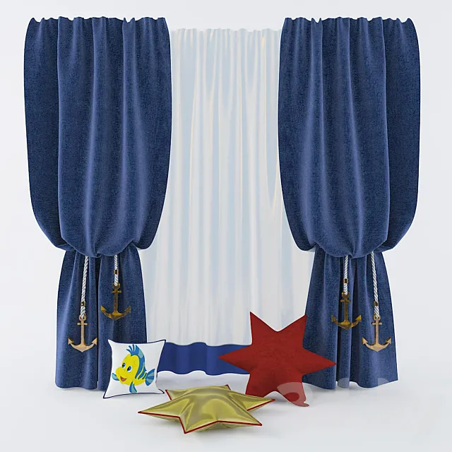 Blind with pickup 3DModel Blind with pickup 3DModel