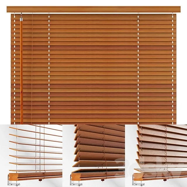 Blinds open 3DModel