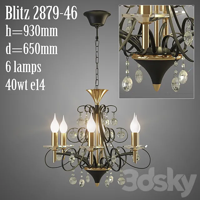 BLITZ 2879-46 3D Model BLITZ 2879-46 3D Model