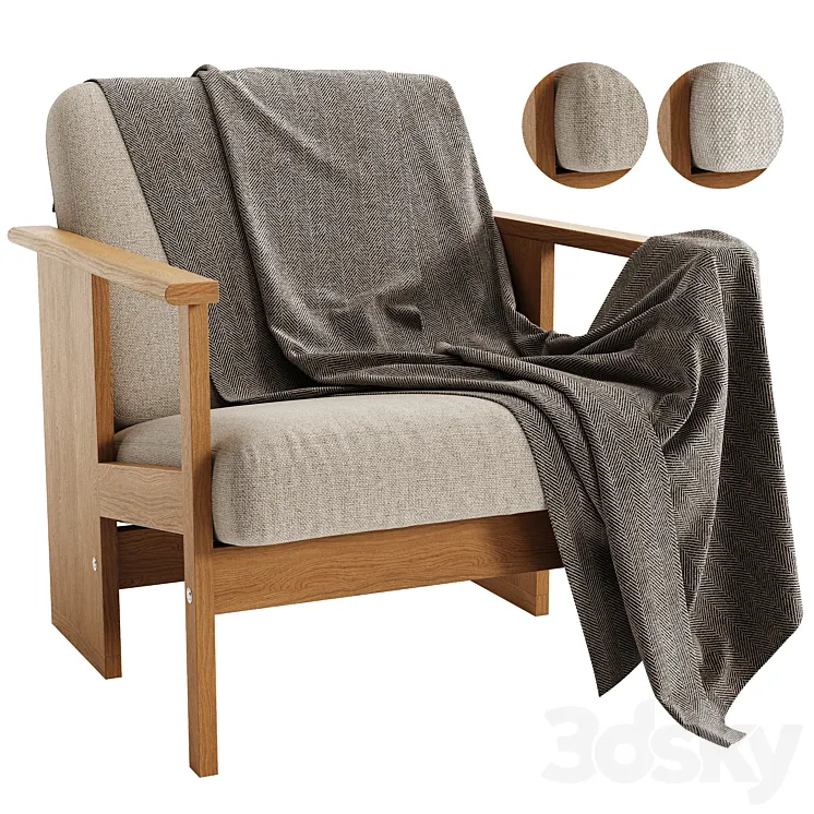 BLOCK Armchair Form & Refine 3D Model Free Download BLOCK Armchair Form & Refine 3D Model Free Download