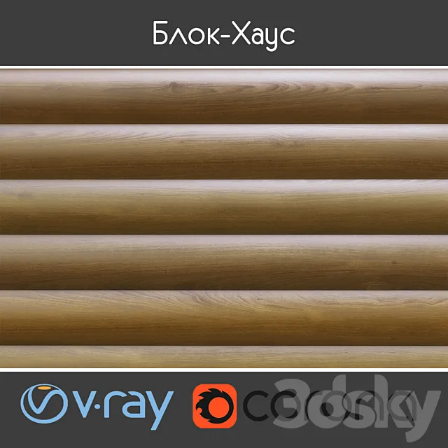 Block house 3DModel Block house 3DModel