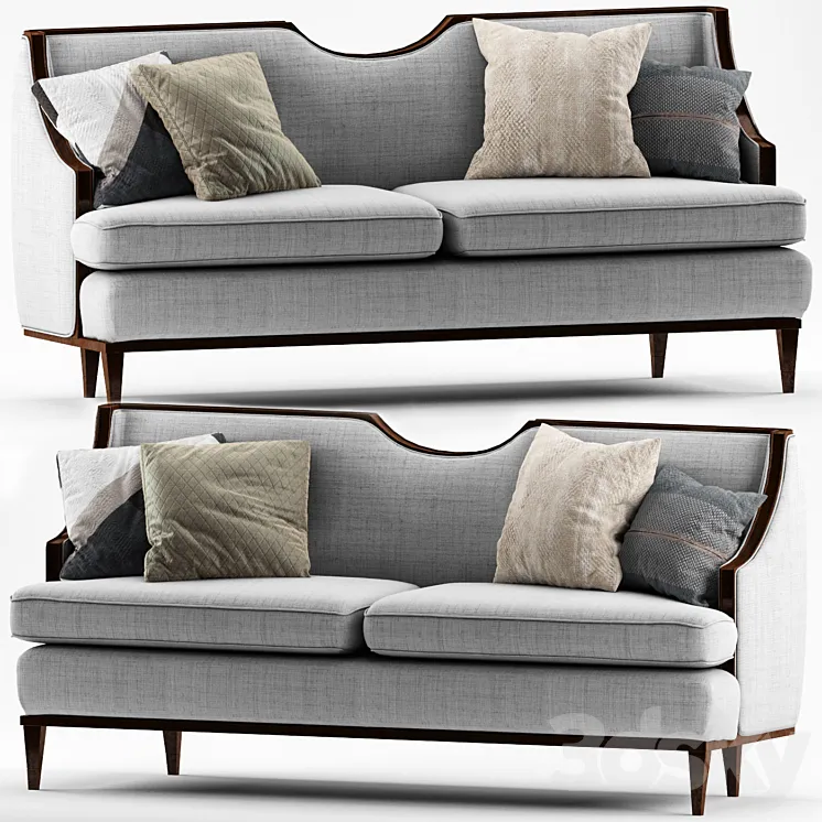 Block nomad sofa 3D Model Free Download