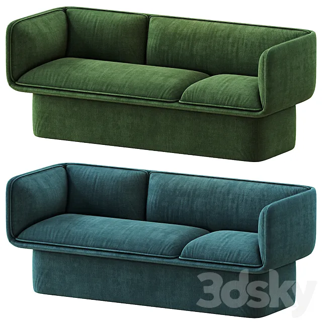 BLOCK SOFA by Missana 3DModel