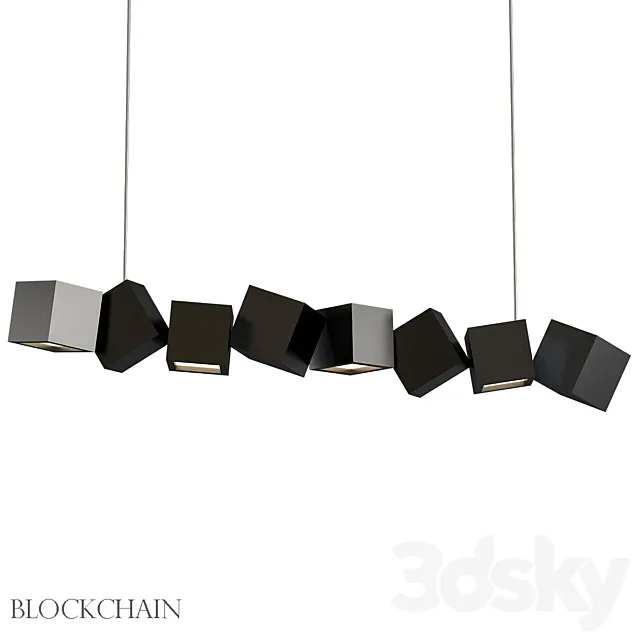 blockchain 3DModel blockchain 3DModel