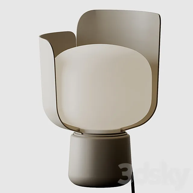 Blom table lamp from Fontana Arte 3DModel Blom table lamp from Fontana Arte 3DModel