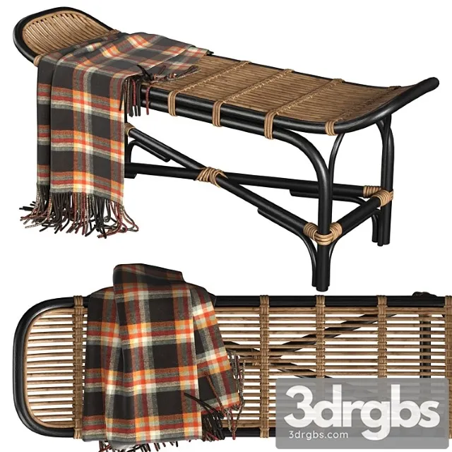 Bloomingville loue sofa rattan Bloomingville loue sofa rattan