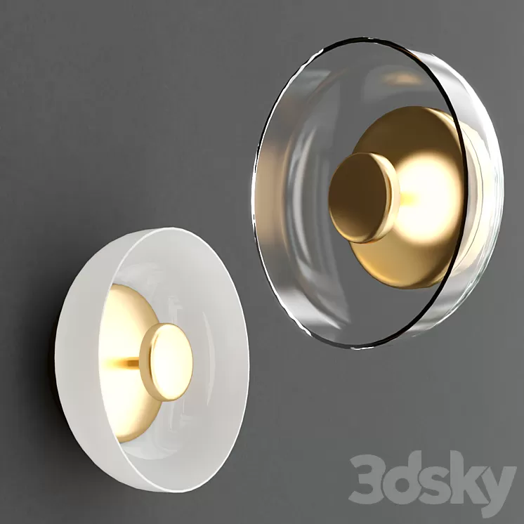 BLOSSI wall lamp 3D Model BLOSSI wall lamp 3D Model