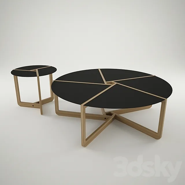 Blu Dot _ Pi Coffee Table 3D Model